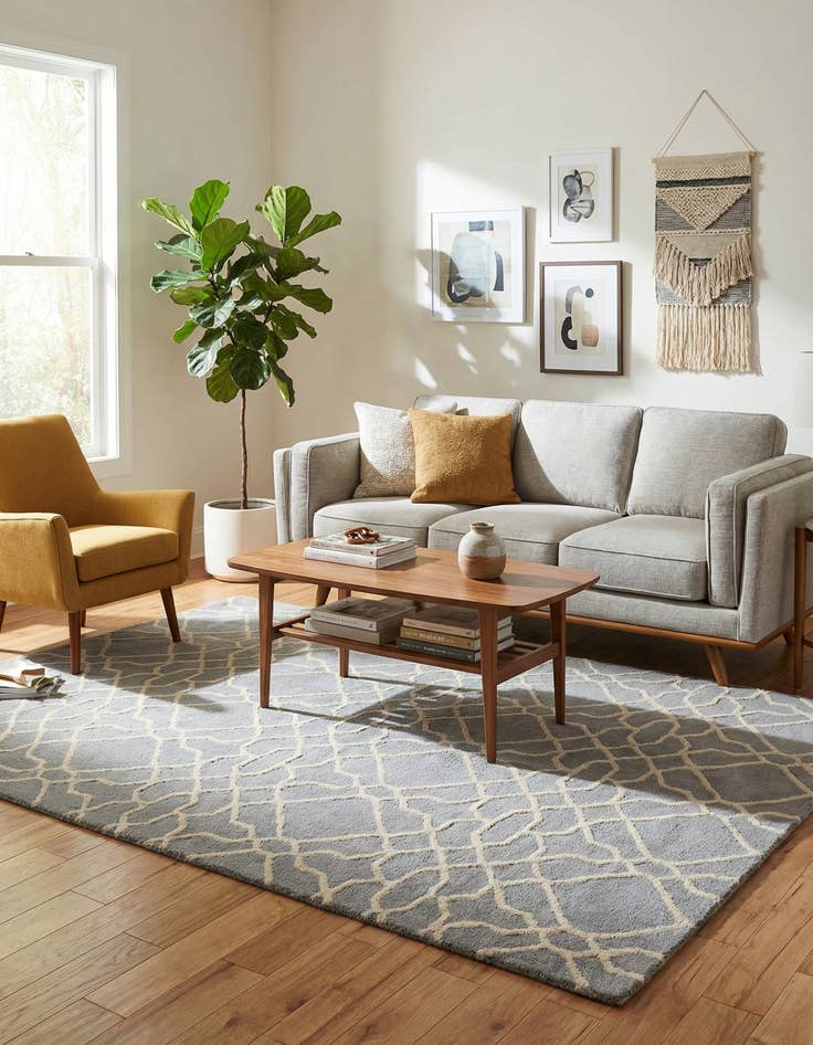 Detail image of 5' 1 x 8' Luna Rug