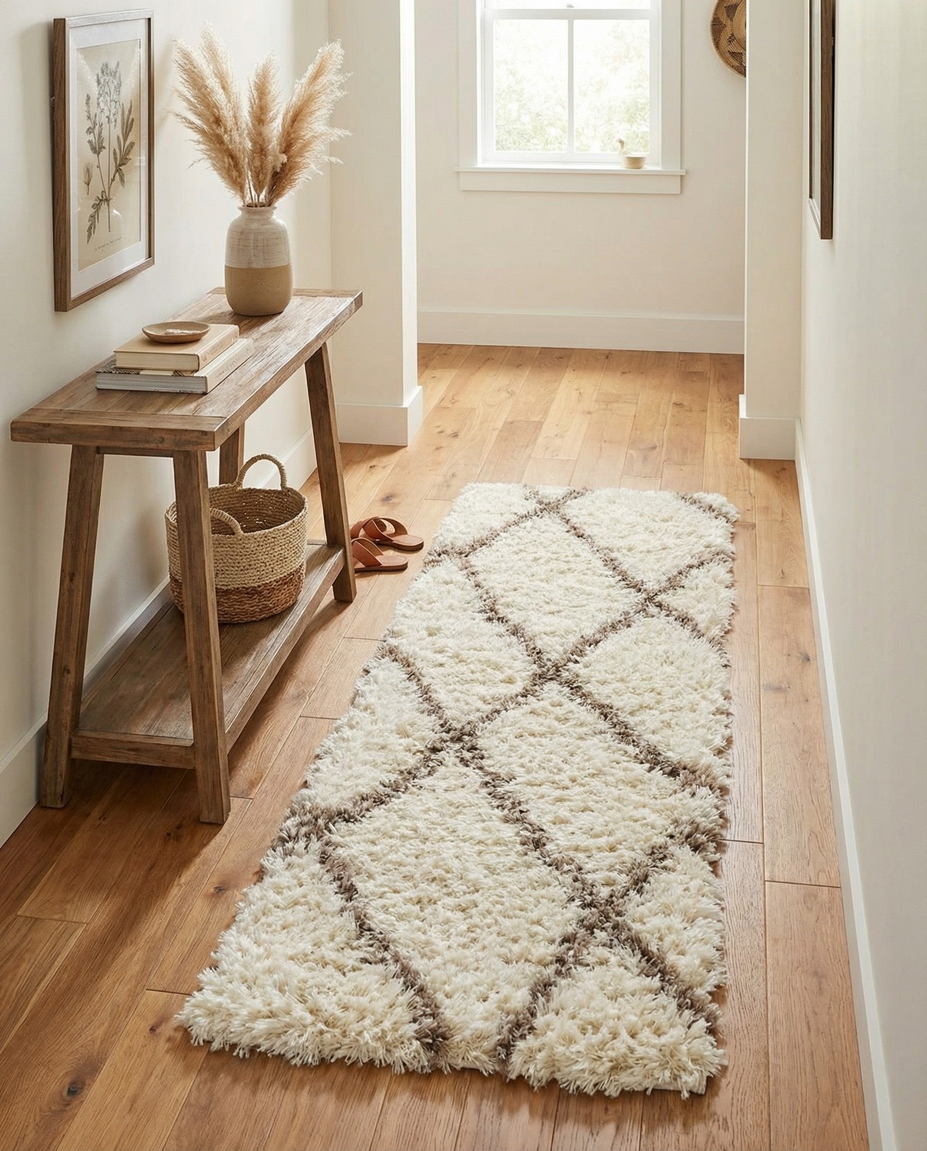  2' x 6' Infinity Shag Runner Rug