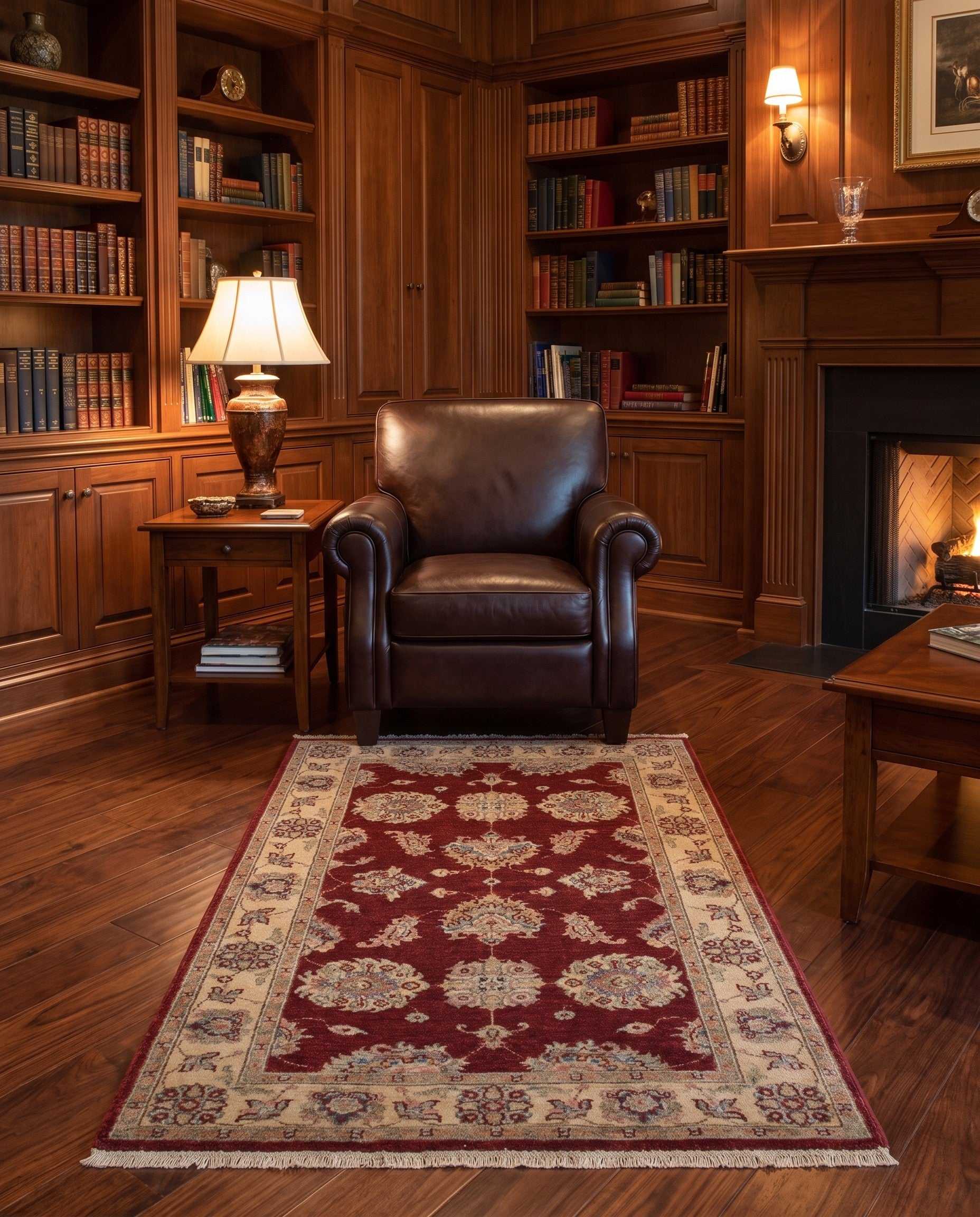 3' 1 x 5' 1 Hand Knotted Ziegler Rug