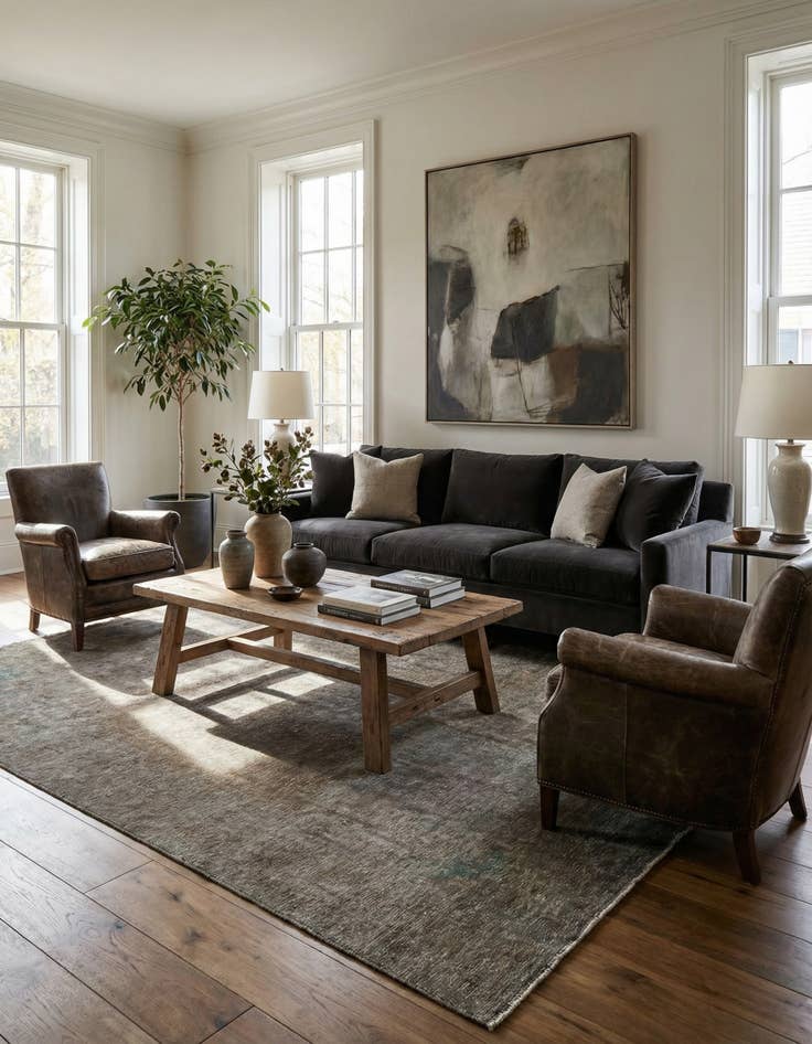 Detail image of 7' 7 x 9' 10  Hand Knotted Ultra Vintage Persian Wool Rug