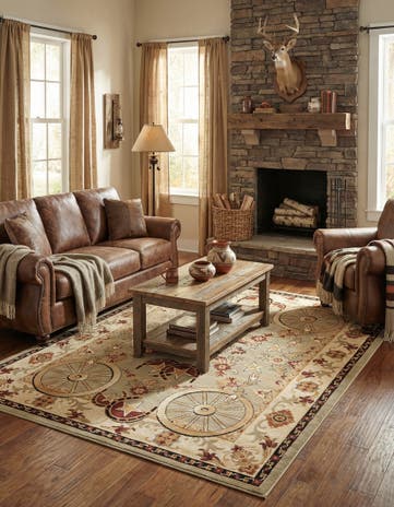 Green Pioneer Rug