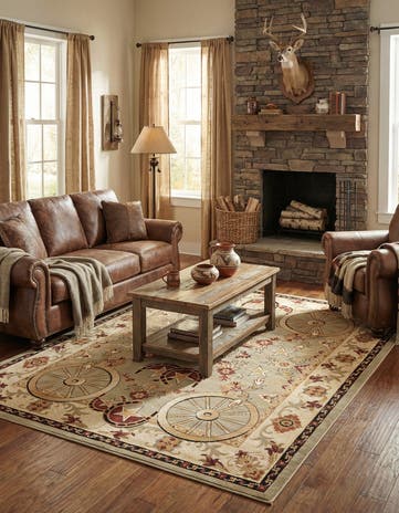 Green Pioneer Rug