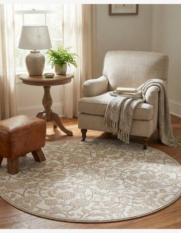 5' x 5' Nepal Round Rug