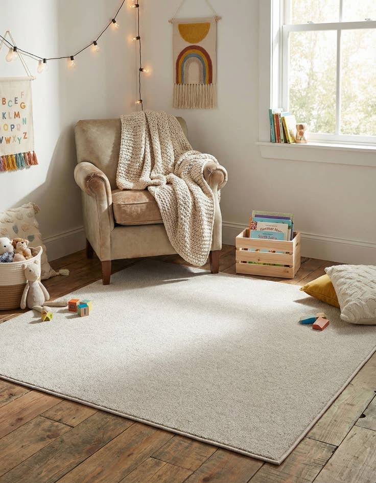 Detail image of  3' 3 x 3' 3 Everyday Solid Square Rug