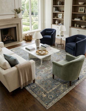 9' 1 x 11' 10 Ariana Wool Rug