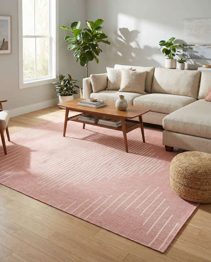 7' 10 x 10' Easy-Clean Modern Indoor / Outdoor Rug