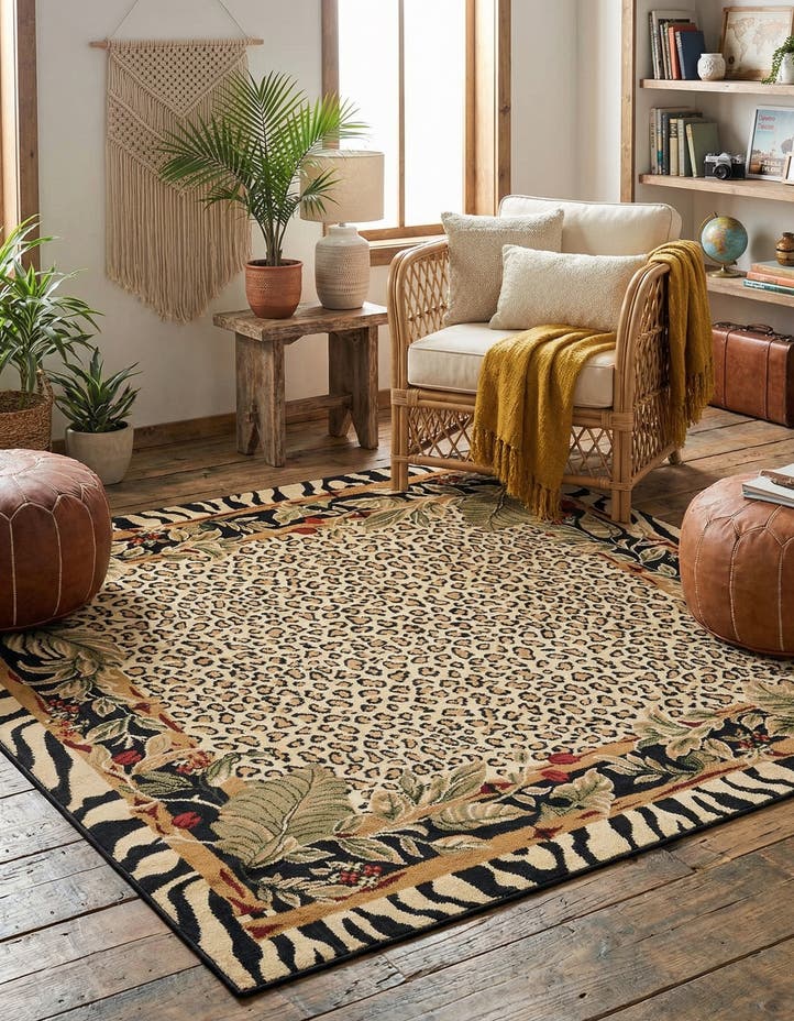 7' x 7' Savannah Square Rug