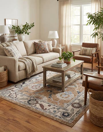 5' 3 x 8' Eco Traditional Rug