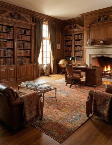 8' 1 x 11' 5 Samarkand Wool Rug
