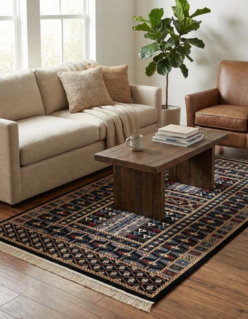 5' 3 x 8' Bokhara Rug