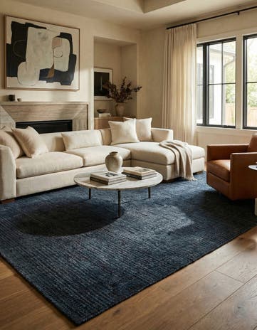 7' 9 x 10' 1 Hand Knotted Darya Wool Rug