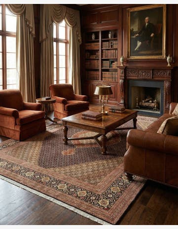 8' 3 x 11' 6 Tabriz Mahi Rug