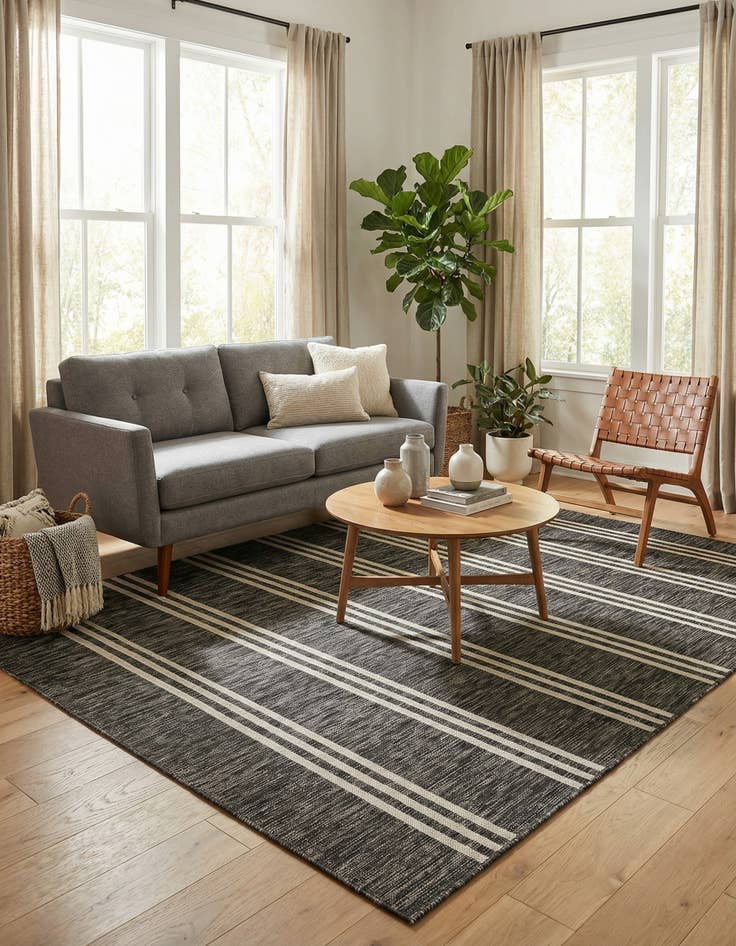 Detail image of  6' x 9'  Washable Jill Zarin Anguilla Indoor / Outdoor Rug