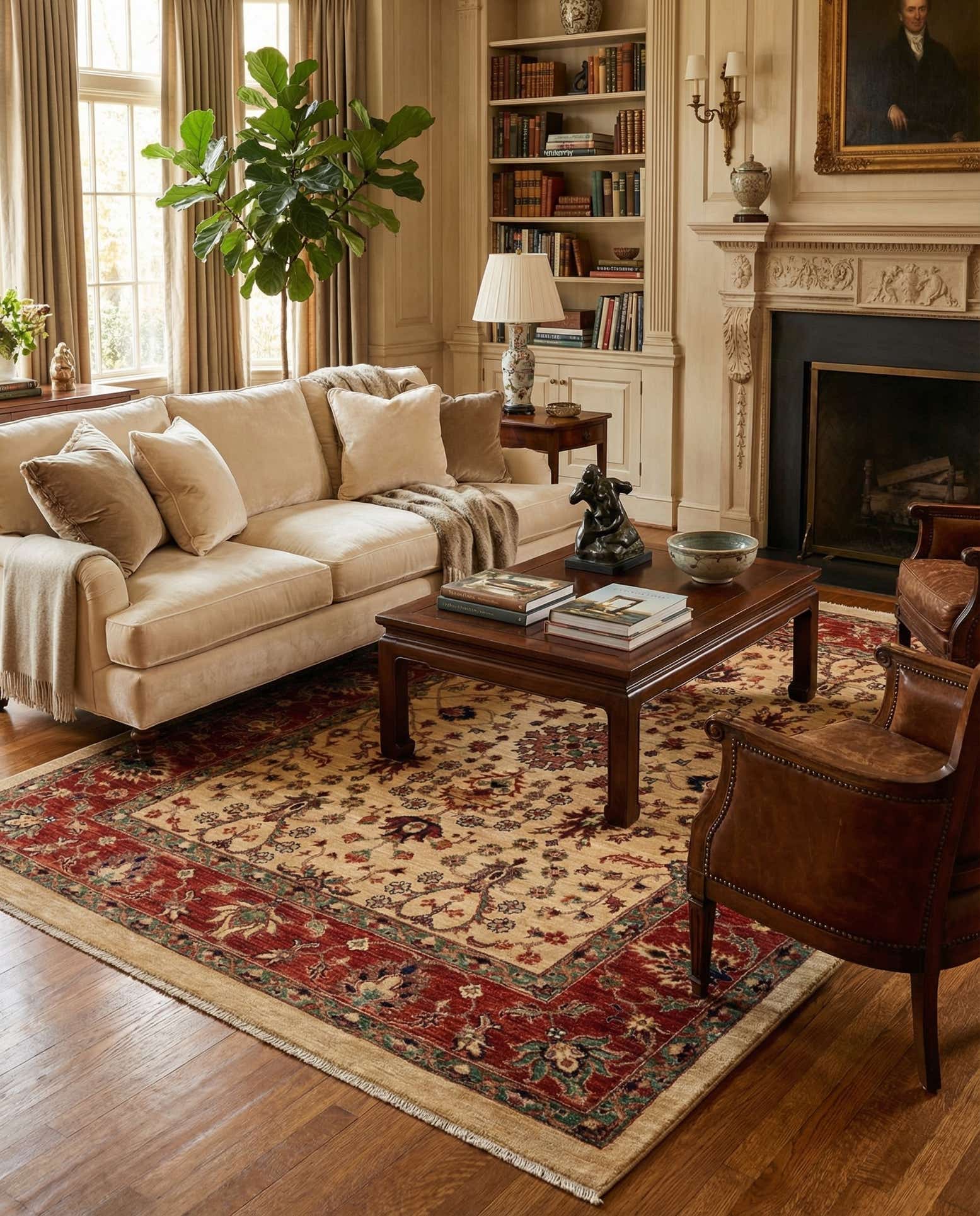 5' x 6' 6 Serapi Rug