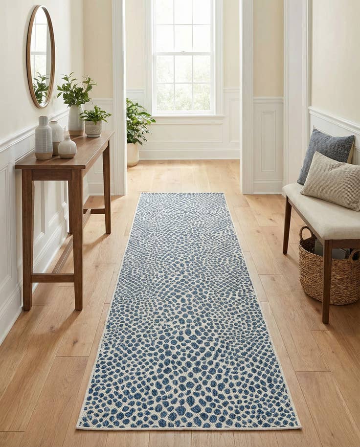 Detail image of 2' 7 x 10' Easy-Clean Jill Zarin Cape Town Indoor / Outdoor Runner Rug