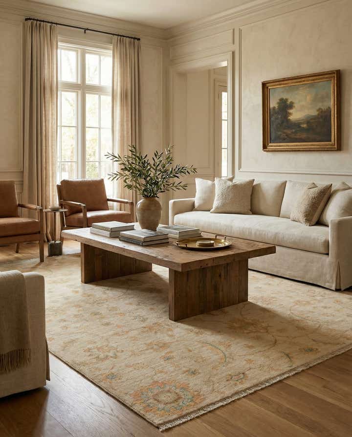 5' 9 x 7' 10 Ziegler Wool Rug