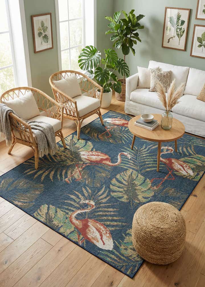 6' x 9' Easy-Clean Baja Indoor / Outdoor Rug