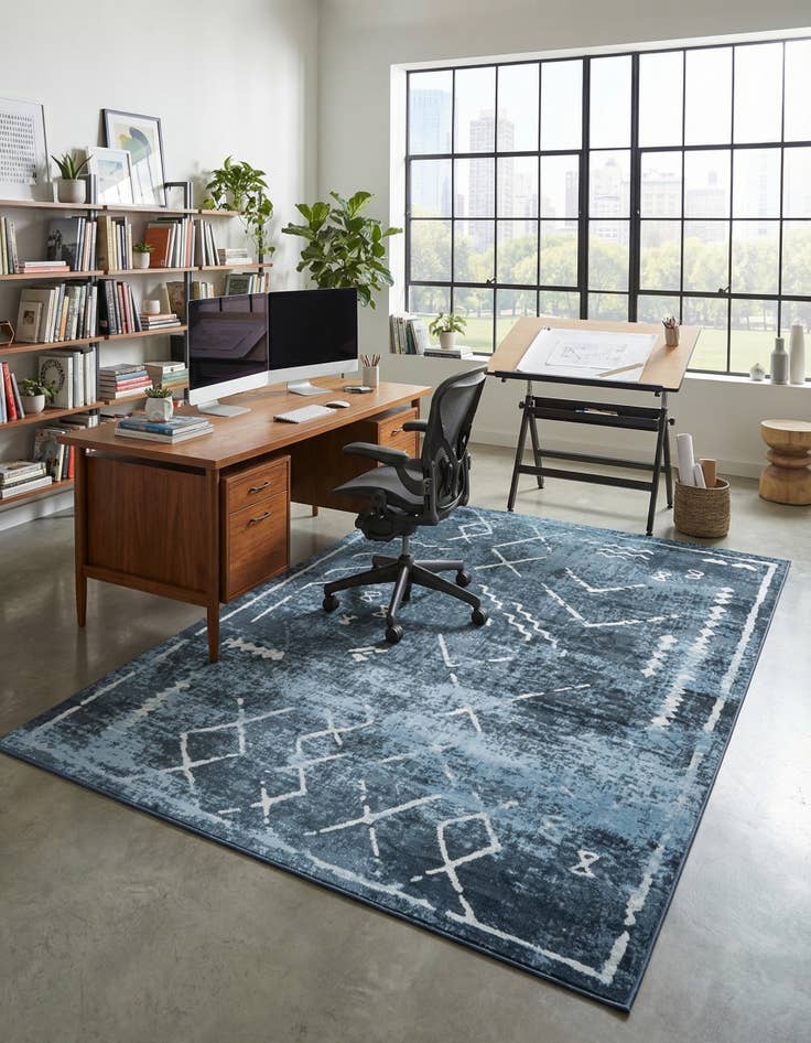 Detail image of 10' x 14' Kamala Washable Rug