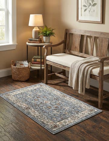 Harbor Blue Eco Traditional Rug