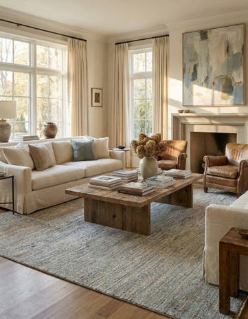 8' 11 x 11' 7 Agra Wool Rug