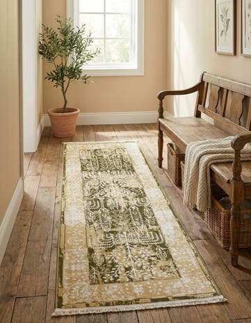 2' x 6' Nain Design Runner Rug