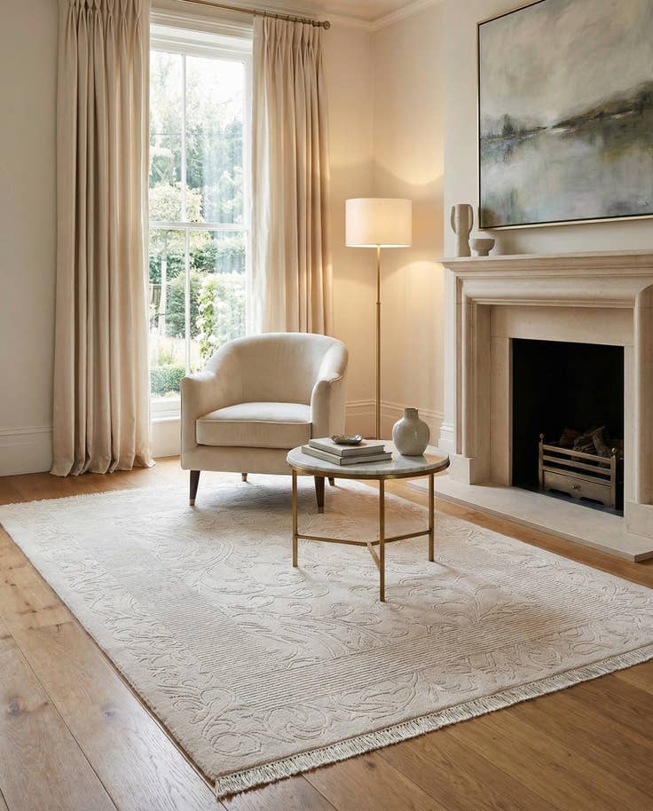 Detail image of 4' 5 x 6' 5 Darya Rug