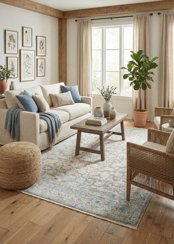 7' x 10' Modern Classical Rug