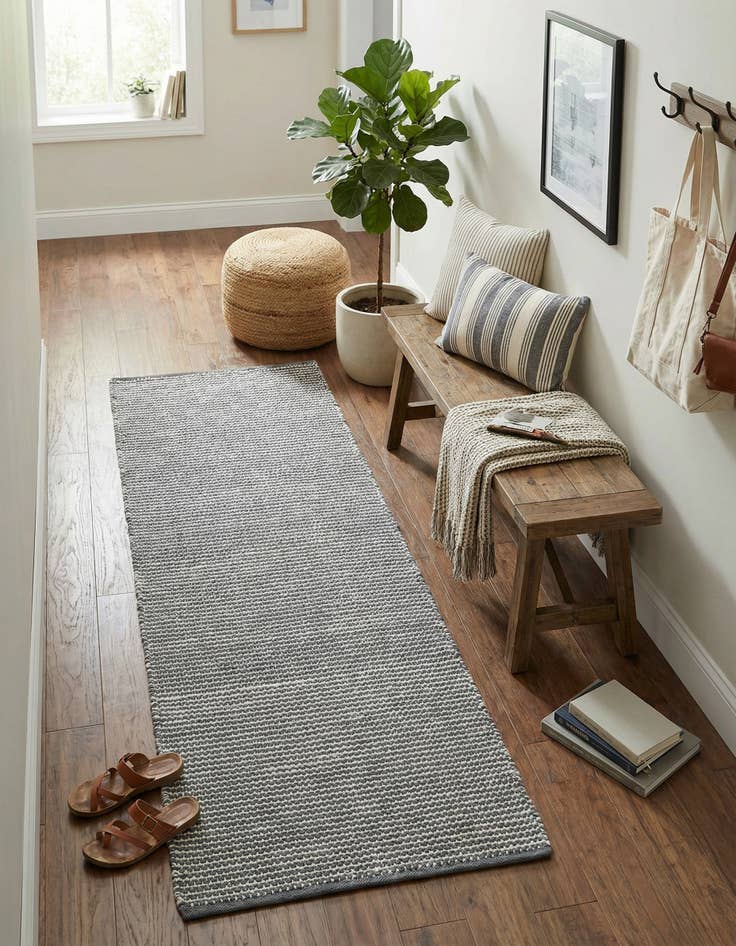 Detail image of 2' x 4' 1  Washable Jill Zarin Palm Springs Indoor / Outdoor Runner Rug