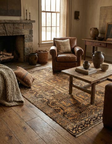 2' 11 x 5' 3 Hamedan Rug