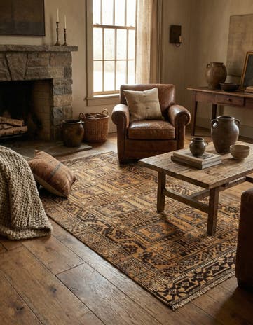 2' 11 x 5' 3 Hamedan Rug