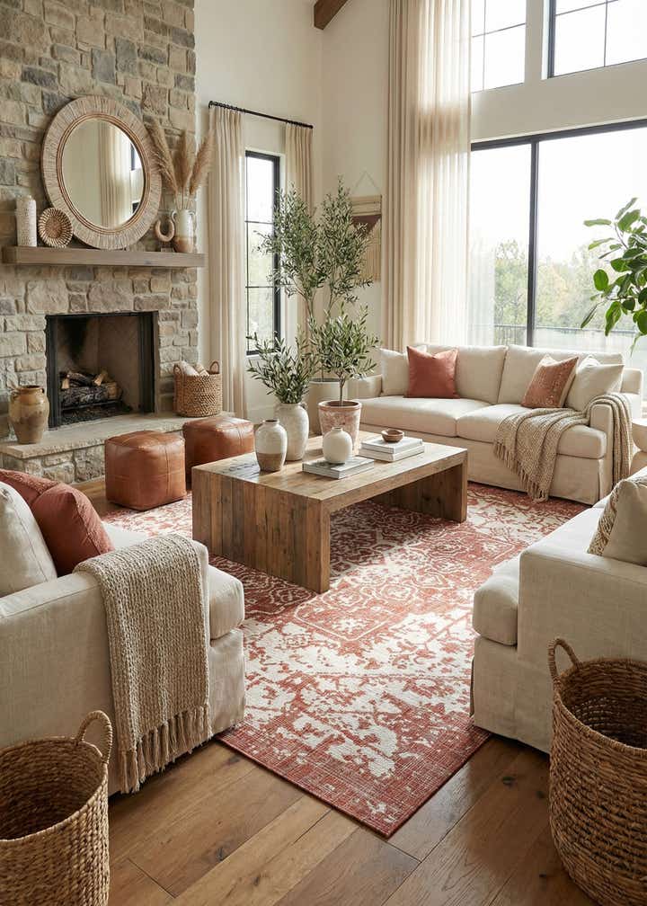 13' x 13' Easy-Clean Jill Zarin Dubai Indoor / Outdoor Square Rug