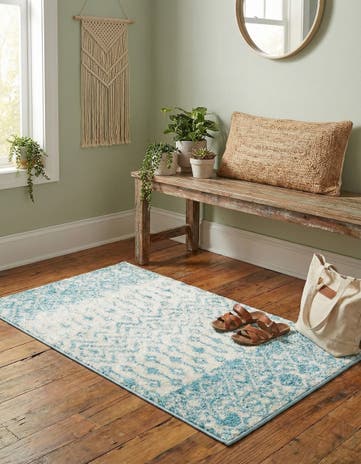 2' x 3' Moroccan Trellis Rug