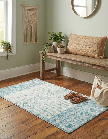 2' x 3' Moroccan Trellis Rug