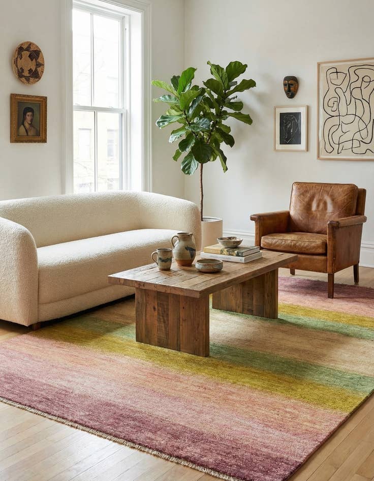 Detail image of 4' x 6' 3 Juma Wool Rug