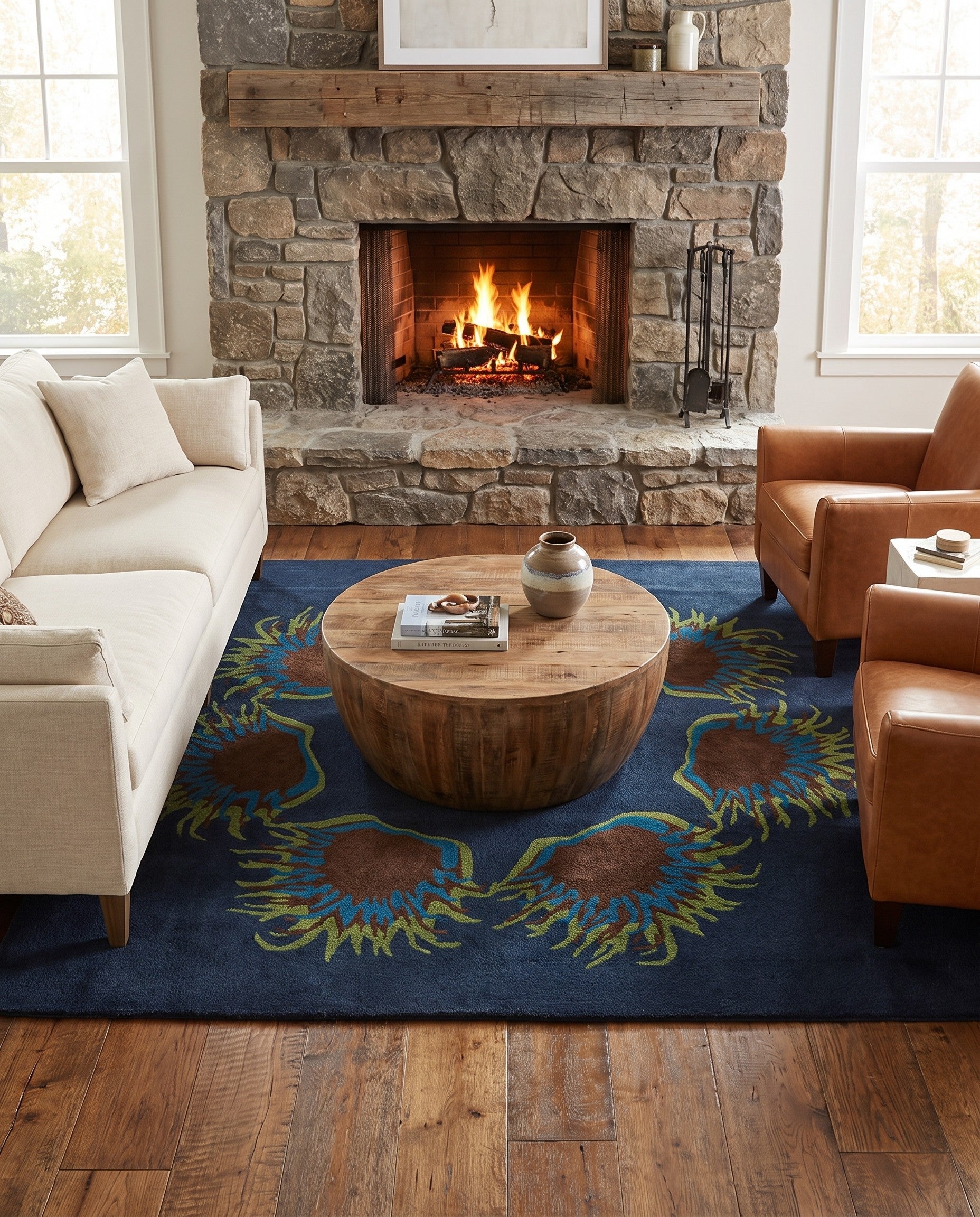 7' 6 x 7' 6 Luna Square Rug