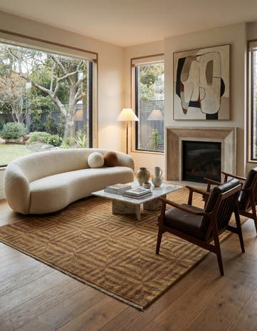 5' 6 x 8' 4 Juma Wool Rug