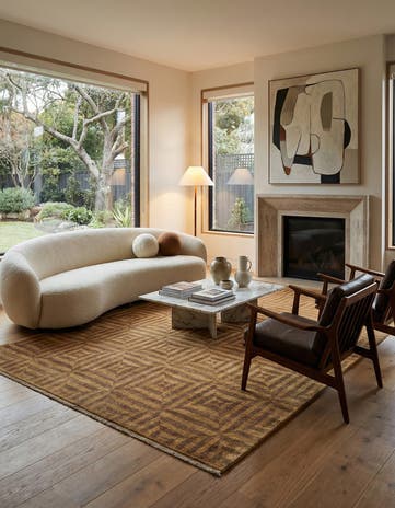 5' 6 x 8' 4 Juma Wool Rug