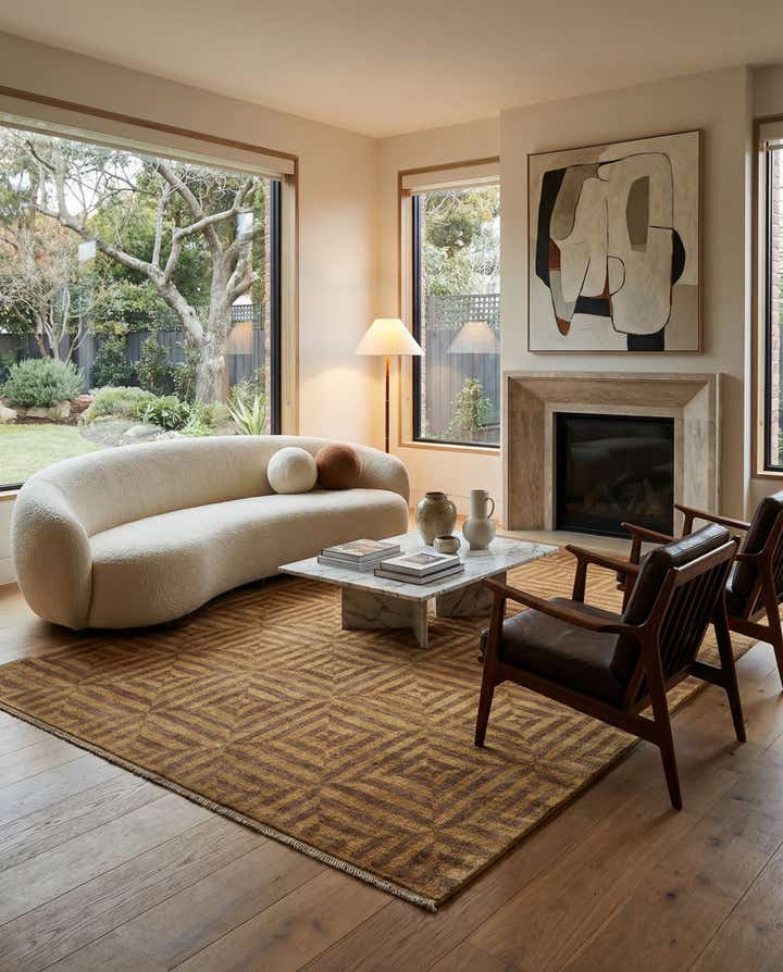 5' 6 x 8' 4 Juma Wool Rug