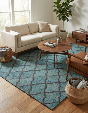 5' x 8' Luna Wool Rug