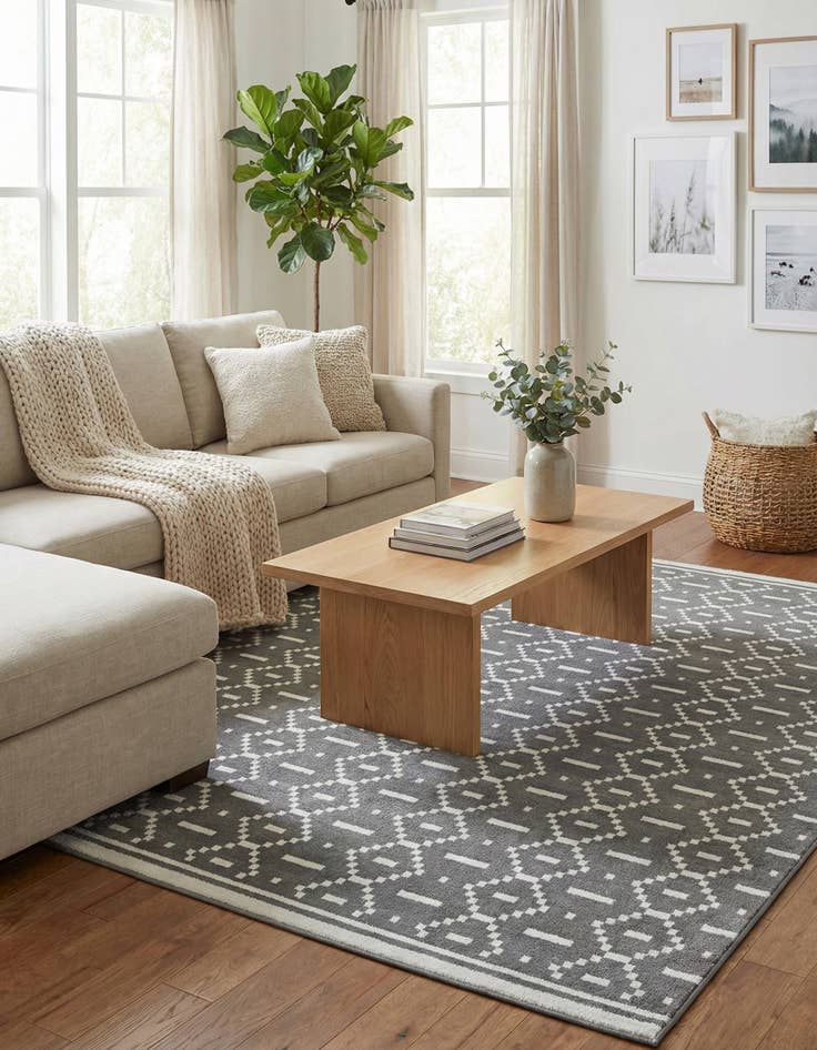 Detail image of 10' x 10' Oslo Square Rug