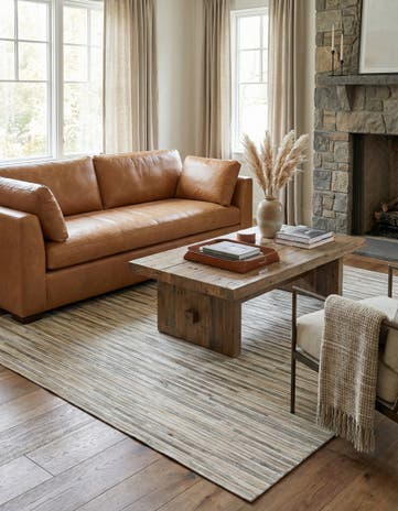 5' 2 x 8' Cowhide - Patchwork Rug