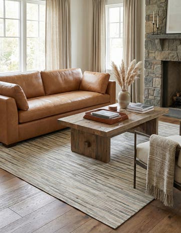 5' 2 x 8' Cowhide - Patchwork Rug