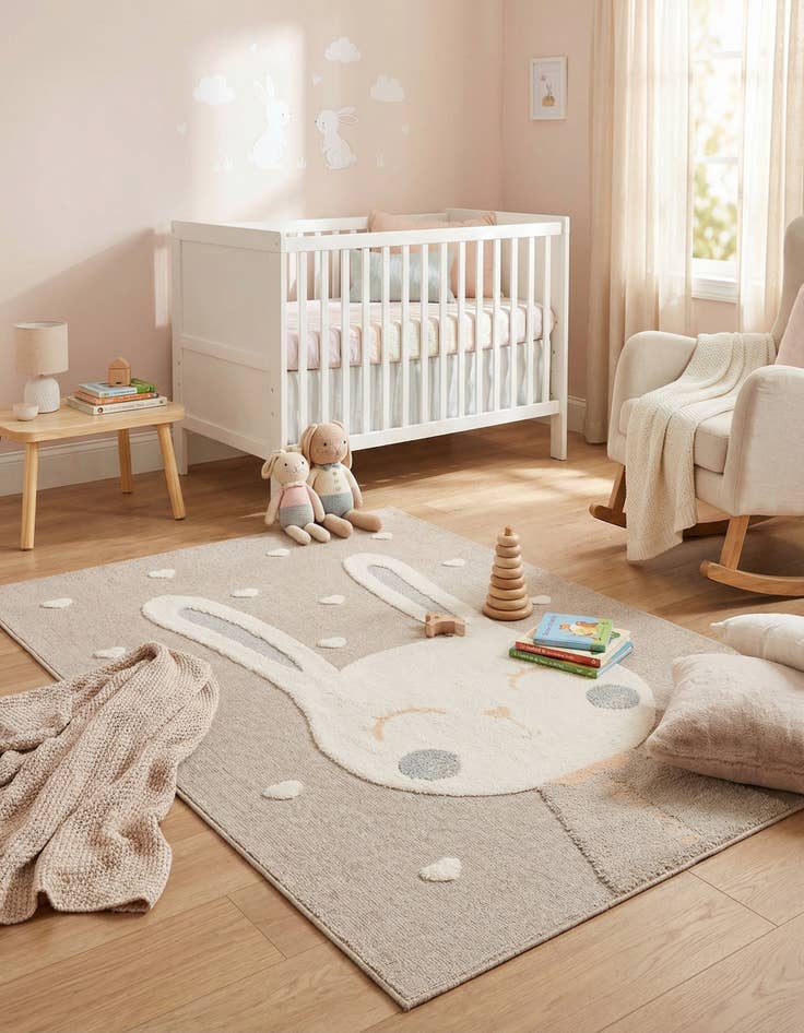 Detail image of 6' x 9' Whimsy Kids Rug