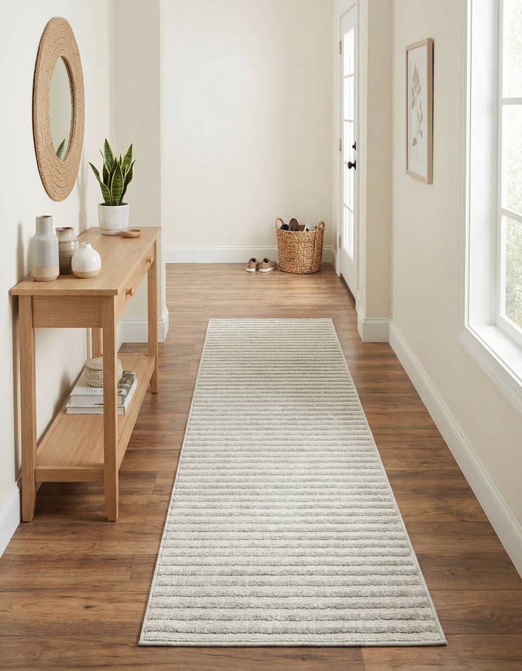 Detail image of 2' x 8'  Washable Sabrina Soto Indoor / Outdoor Runner Rug