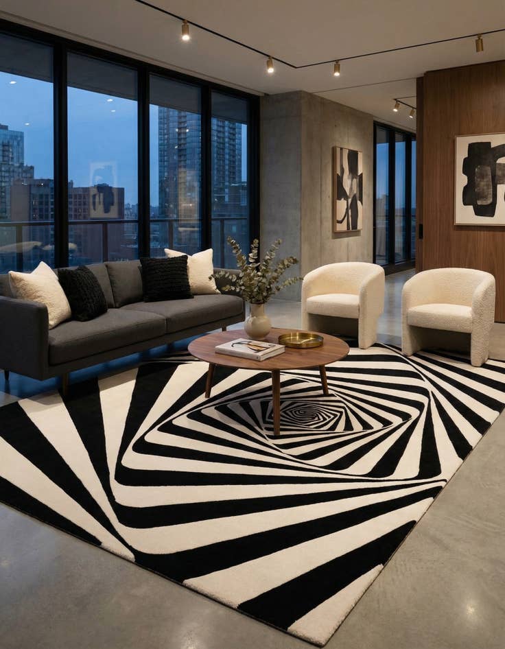 Detail image of 10' x 14' 1 Vortex Wool Rug