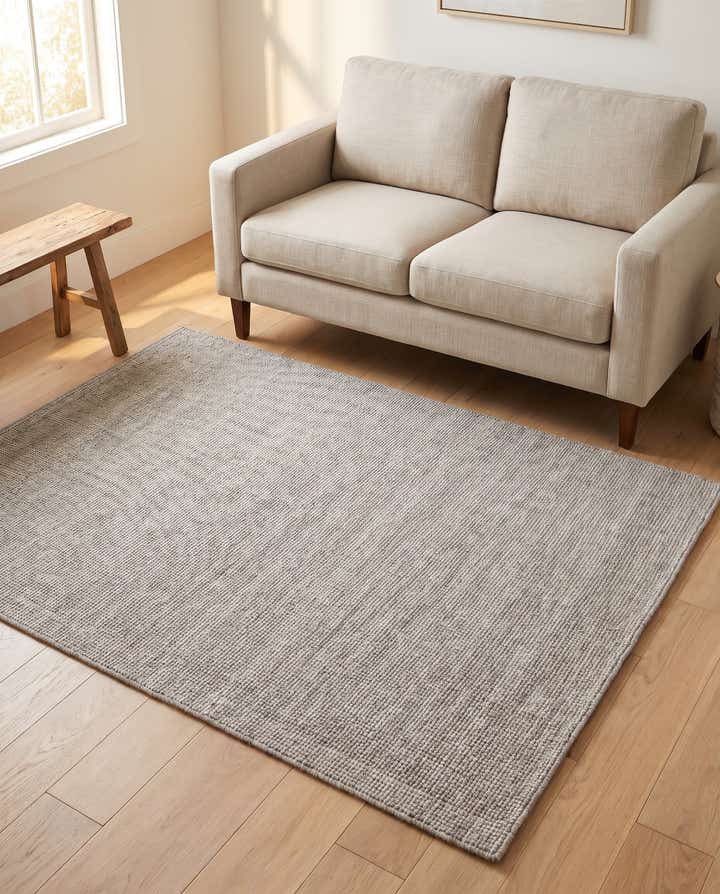 4' 1 x 6' 1 Hand Woven Jill Zarin English Manor Farmhouse Wool Rug