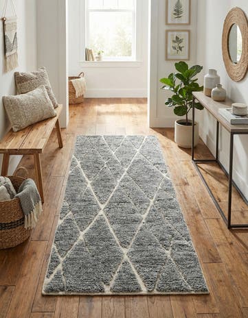 2' x 5' 1 Atlas Moroccan Wool Runner Rug