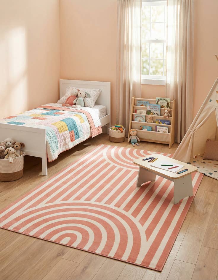 Detail image of 5' x 7' Whimsy Kids Rug