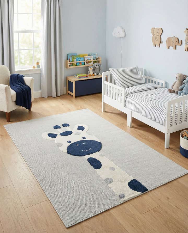 5' 3 x 8' Whimsy Kids Rug
