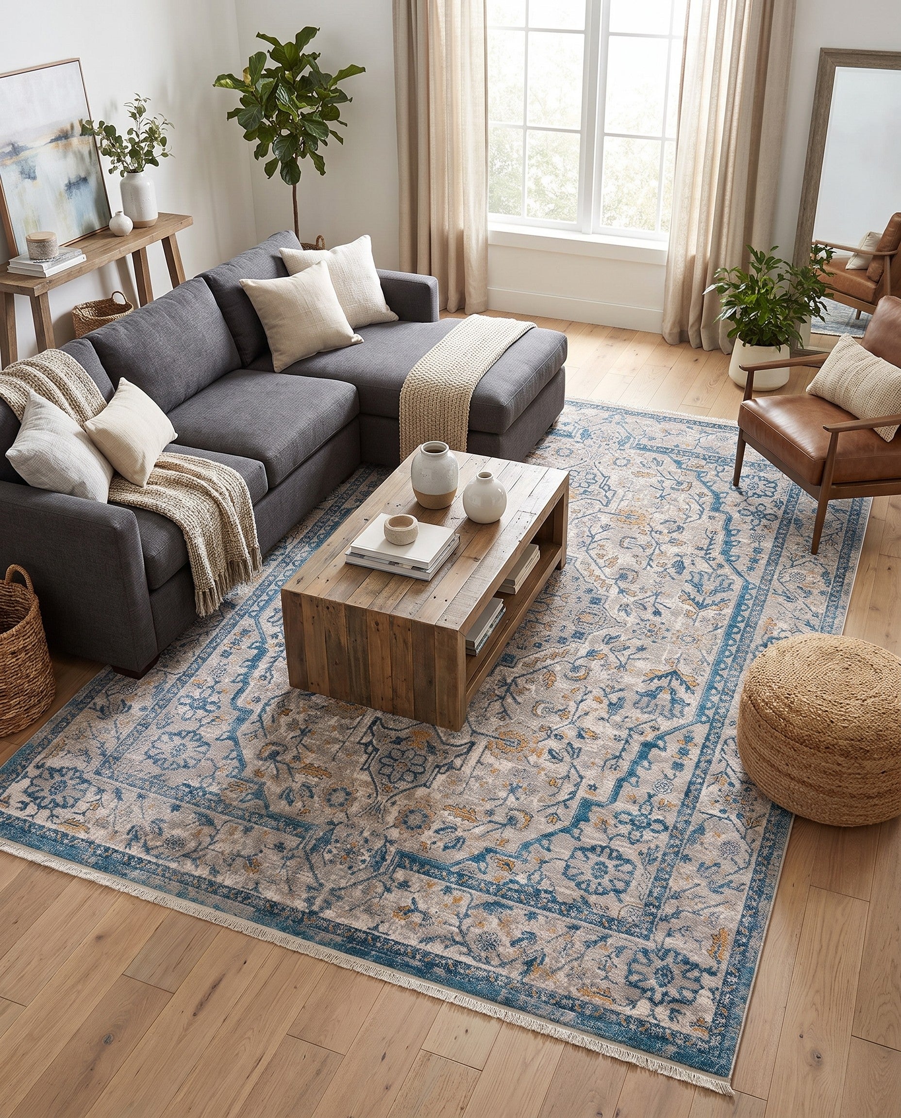 Light Gray Lola Rug